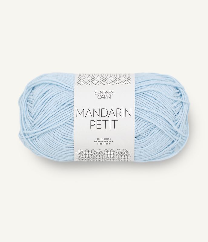 Mandarin Petit, lys blå 5930