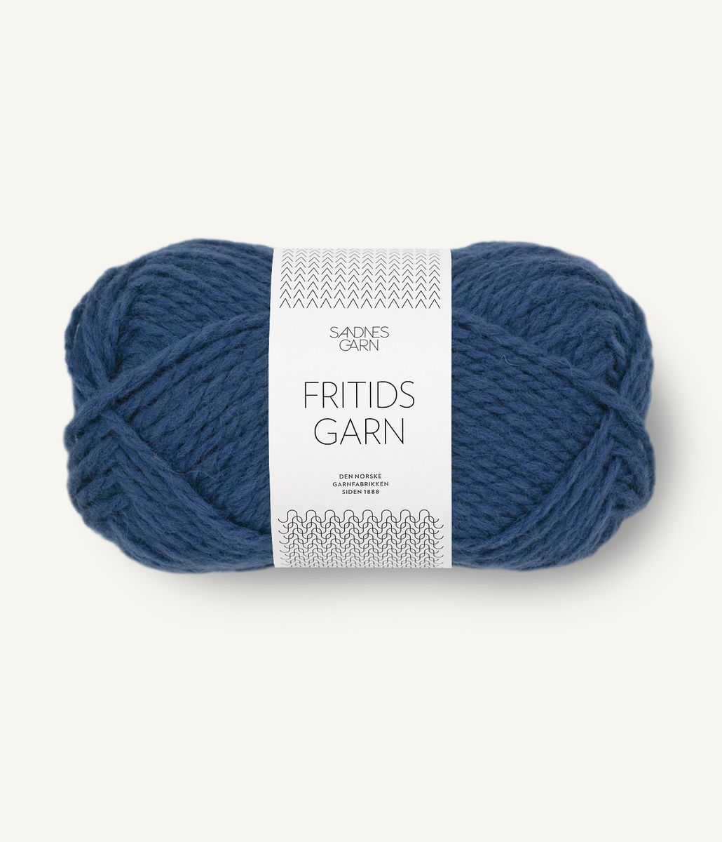 Fritidsgarn, mørk blå 6364
