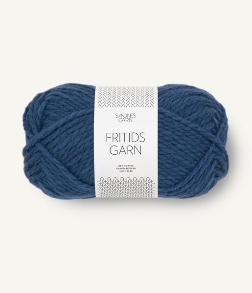 Hovedbilde Fritidsgarn, mørk blå 6364