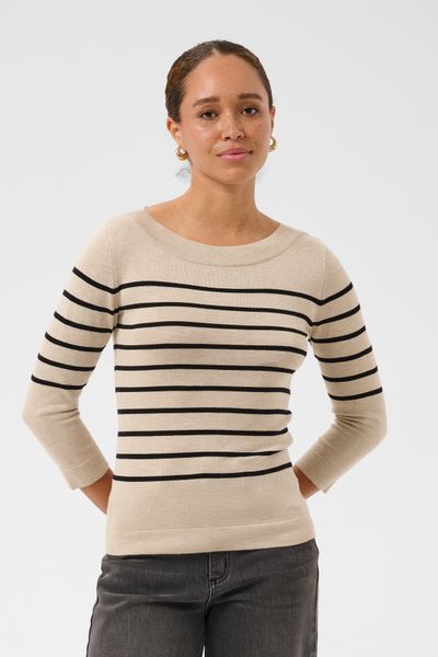 Hovedbilde KAlizza boatneck pullover, feather grey ...