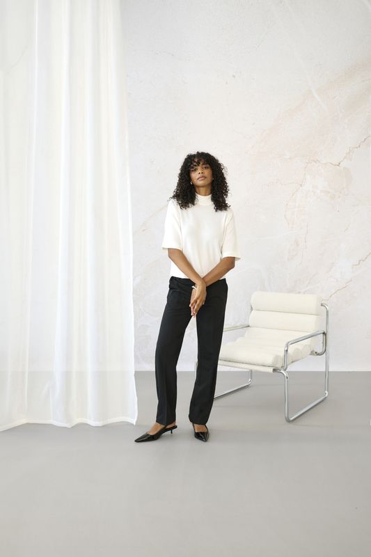KAlizza turtleneck, chalk