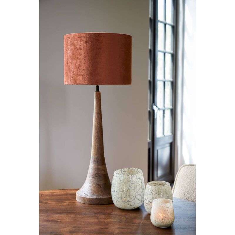 Shade cylinder, 35x35x30, gemstone terra