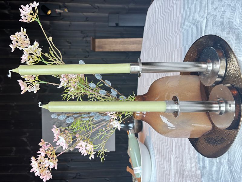 Vase Glass Beige