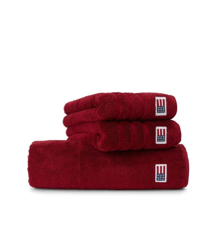 Original towel, wine