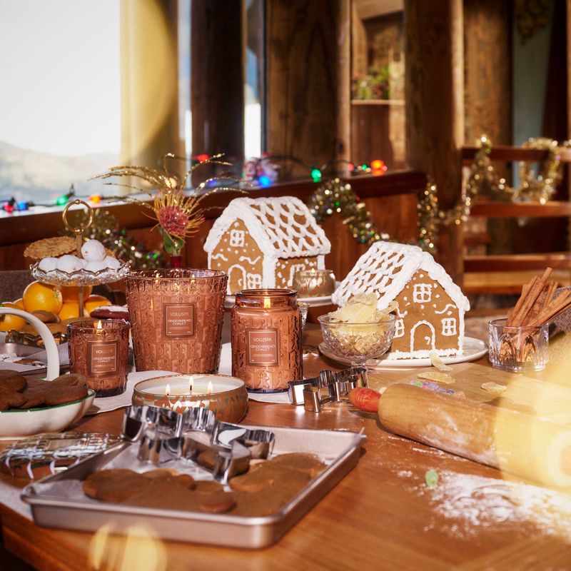 Gingerbread Chalet duftlys 184g