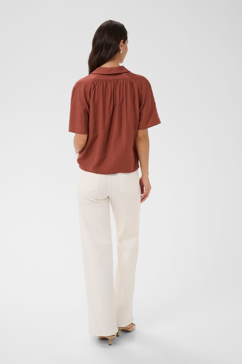 KAemily blouse, henna