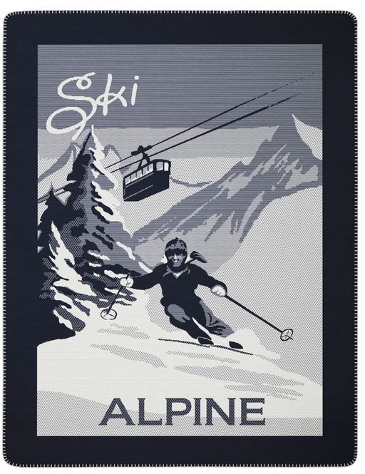 Hovedbilde Ski alpine pledd 150x200
