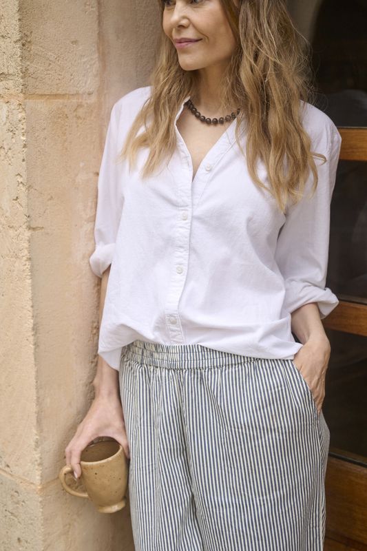 KAnaya shirt, chalk/white