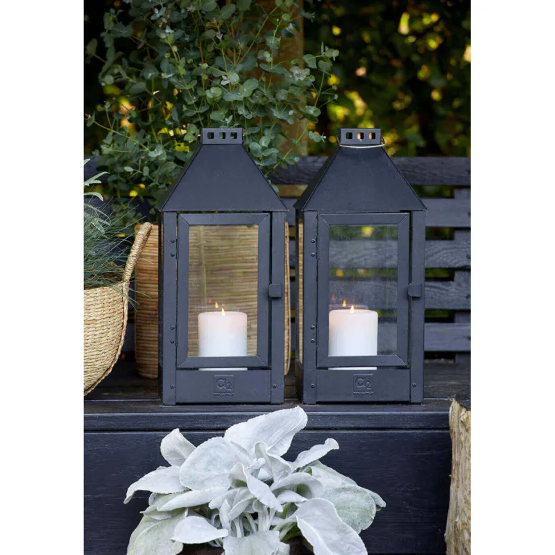 A2 Black Midi Lantern