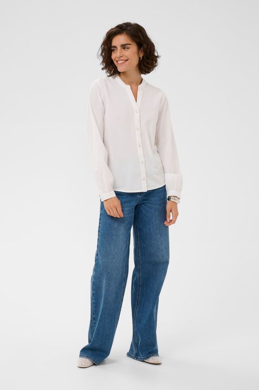 KAnaya shirt, chalk/white