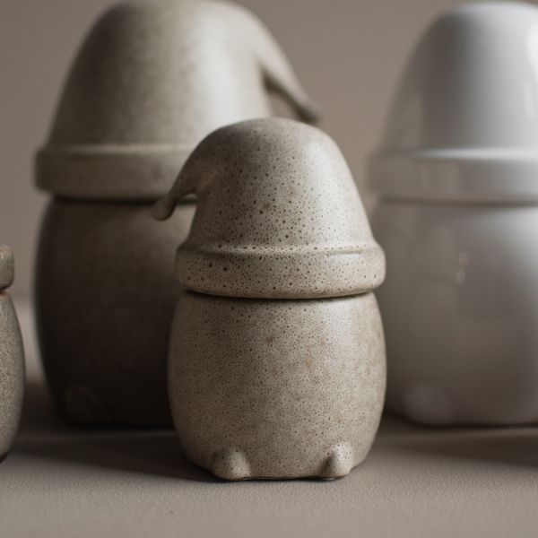 Hovedbilde Eating santa small, beige