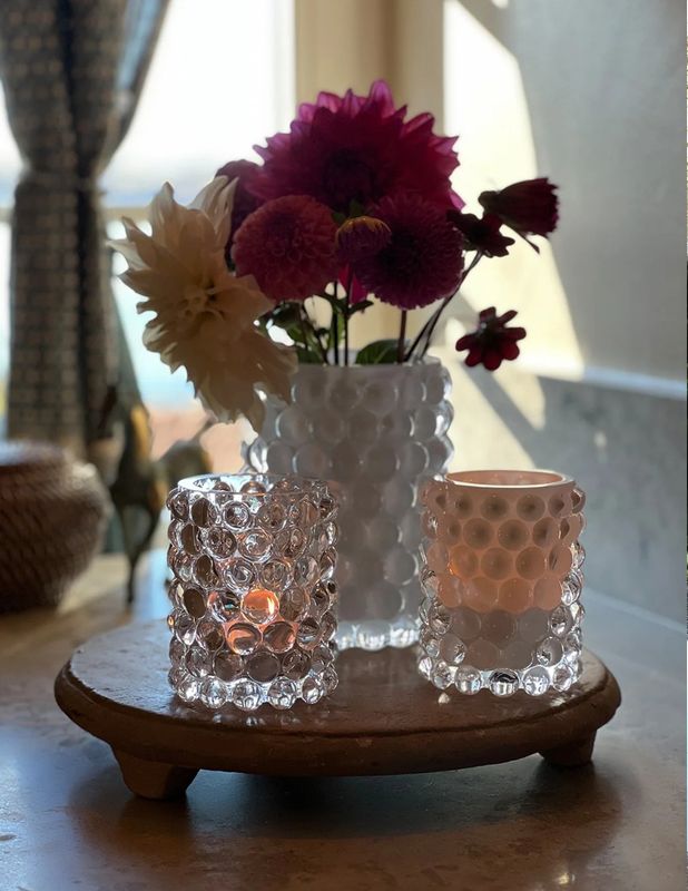 Hurricane lamp boule regular, klar