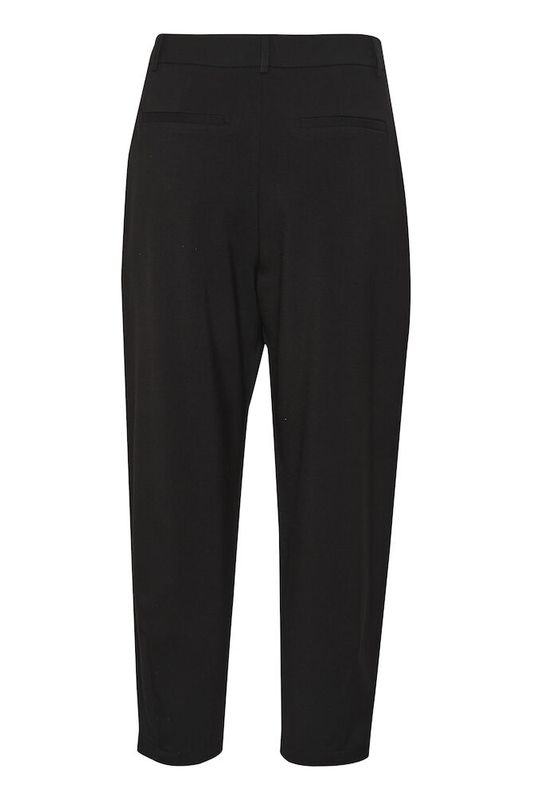 KAmerle pants cropped, black deep