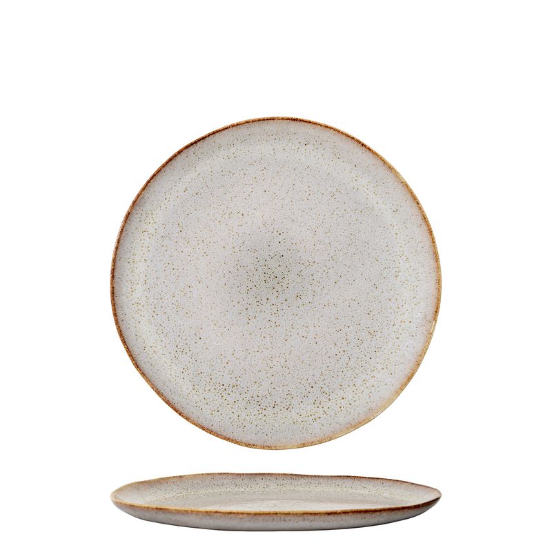 Sandrine tallerken 22 cm, natur