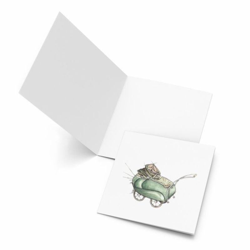 Kunstkort 10 cm 