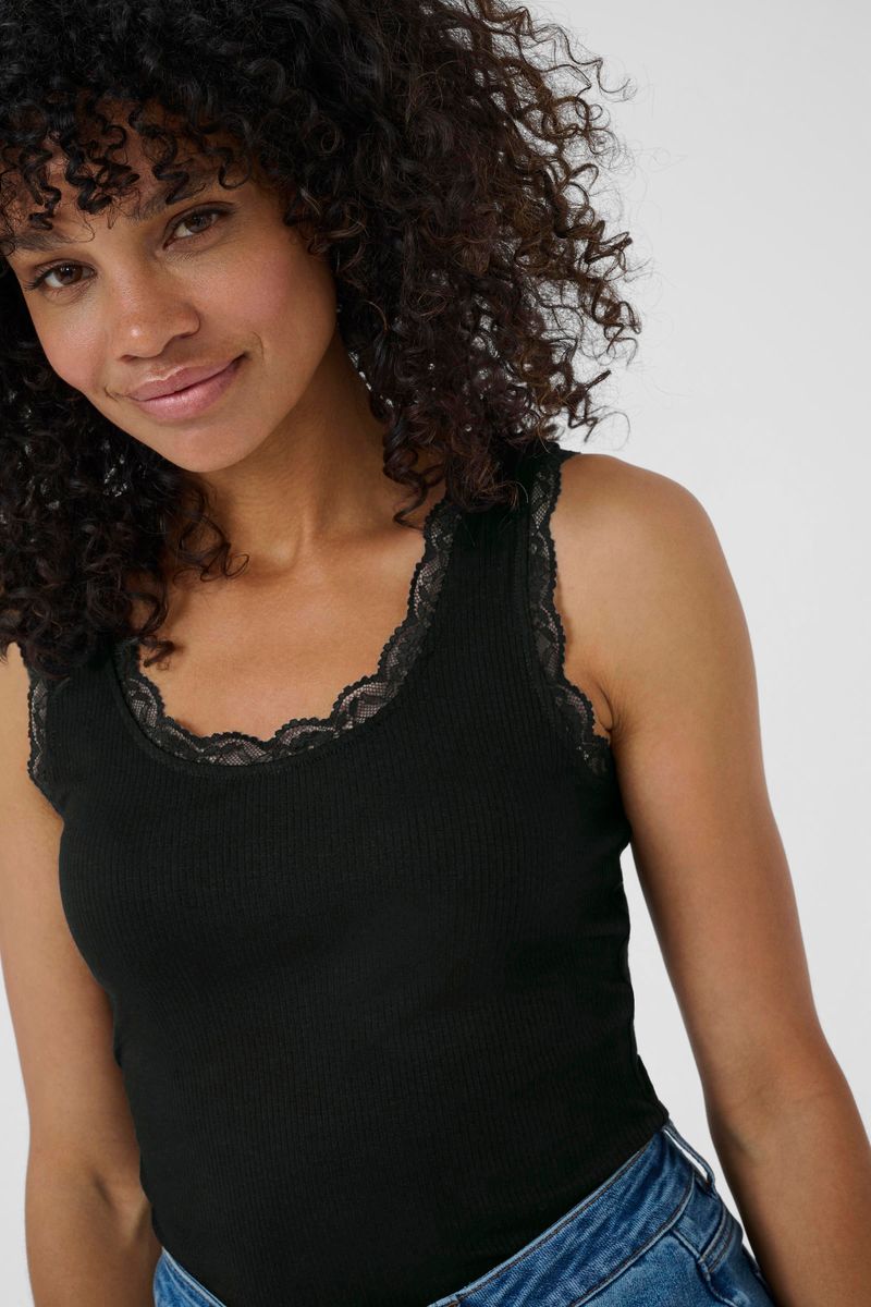 KAomi top, black deep