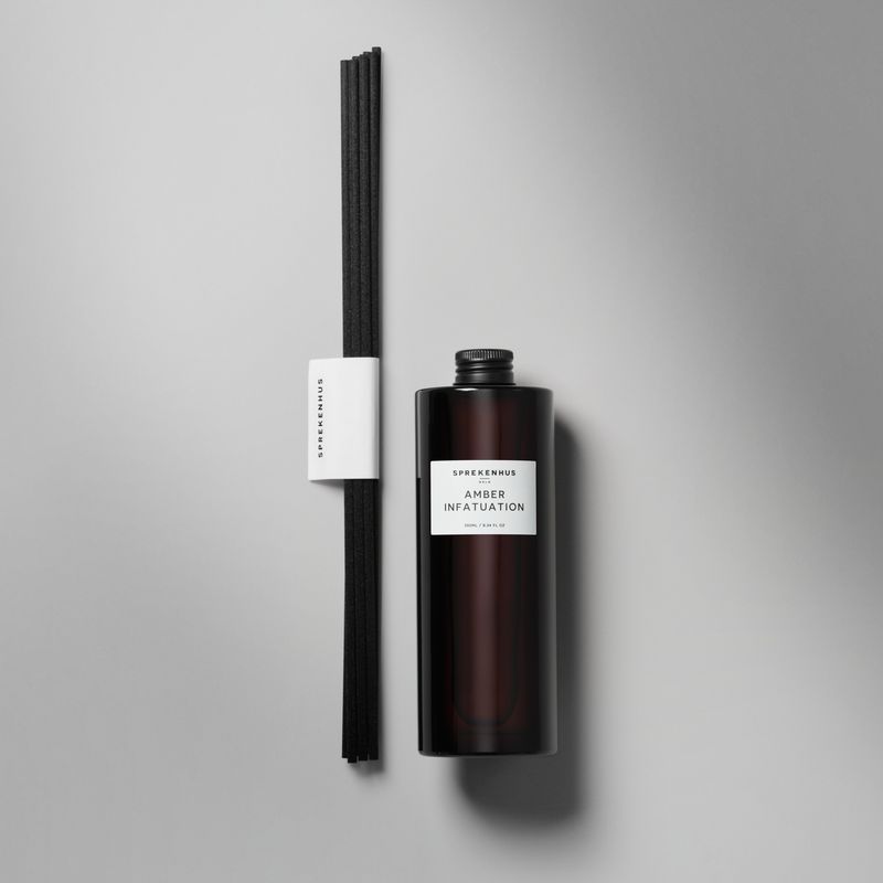 Home fragrance diffuser 200 ml, amber infatuation