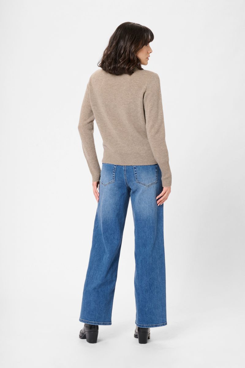 KAcashie pullover, morel melange