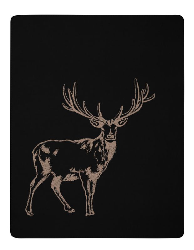Deer pledd 150x200