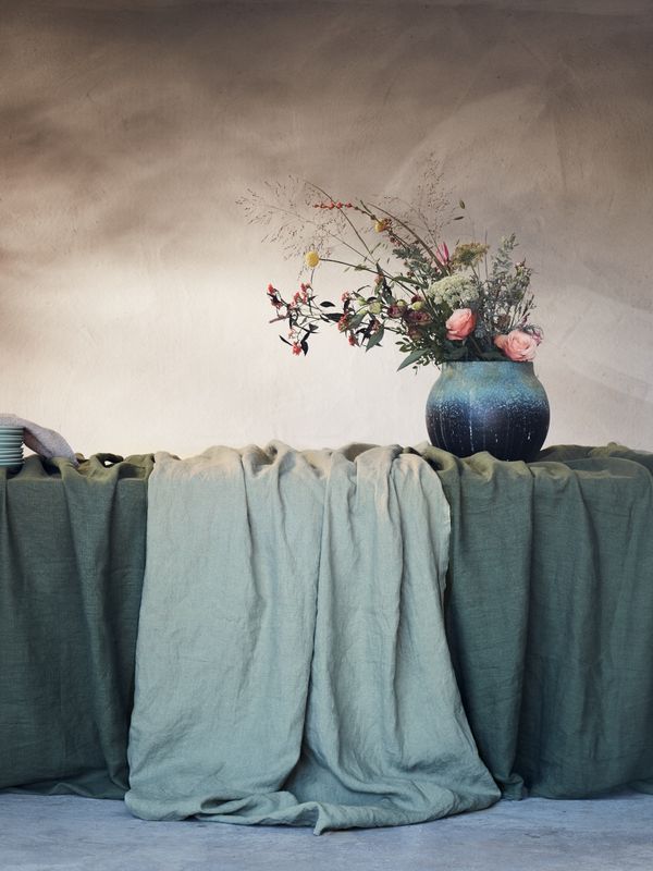 Duk lin 145x250 cm, avocado