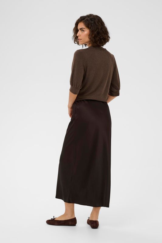 KAlotte skirt, coffee bean/brown