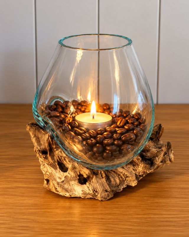Rotlykt av teak, 12 cm