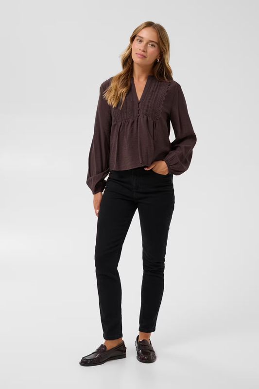 KAgalina blouse, fudge