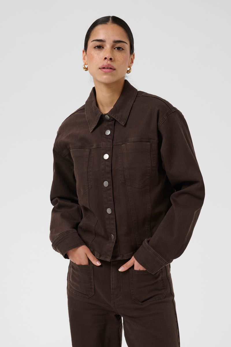 KAbrook shirt, coffee bean/brown