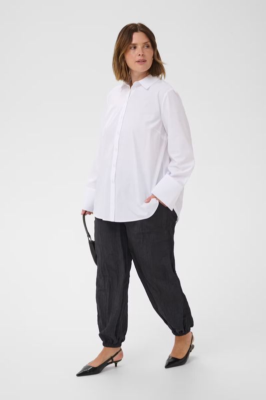 KAkiki lace shirt, optical white